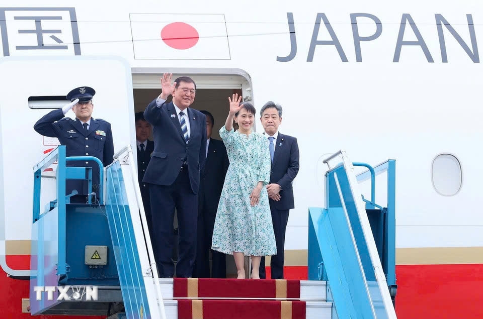 Japanese PM Shiregu Ishiba begins Vietnam visit